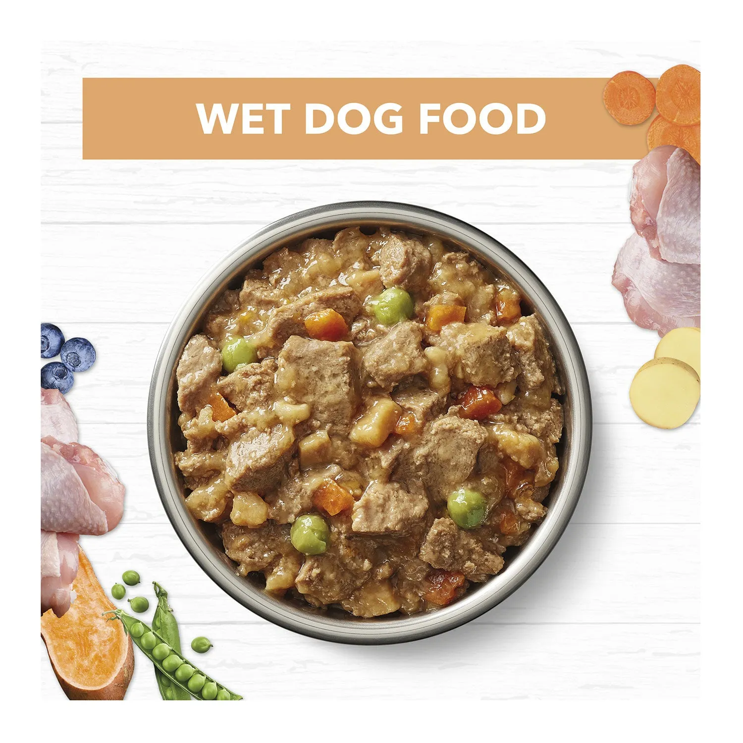 Ivory Coat Grain Free Chicken Stew Puppy Wet Dog Food