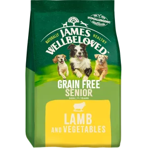 James Wellbeloved Lamb and Vegetables Grain Free Senior