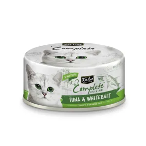 KitCat Pure Complete Cuisine Tuna & Whitebait In Meat Broth 70g