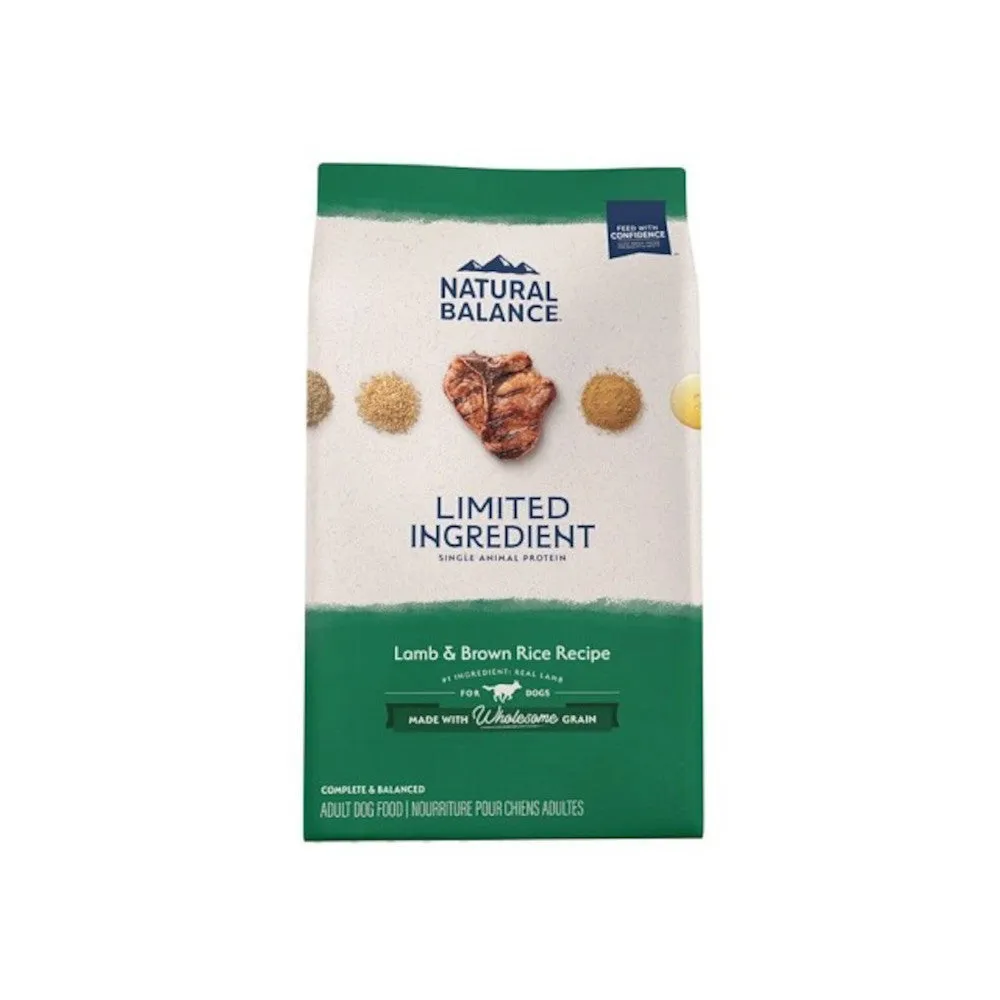 Limited Ingredient Diets Adult Dog Dry Food - Lamb & Brown Rice