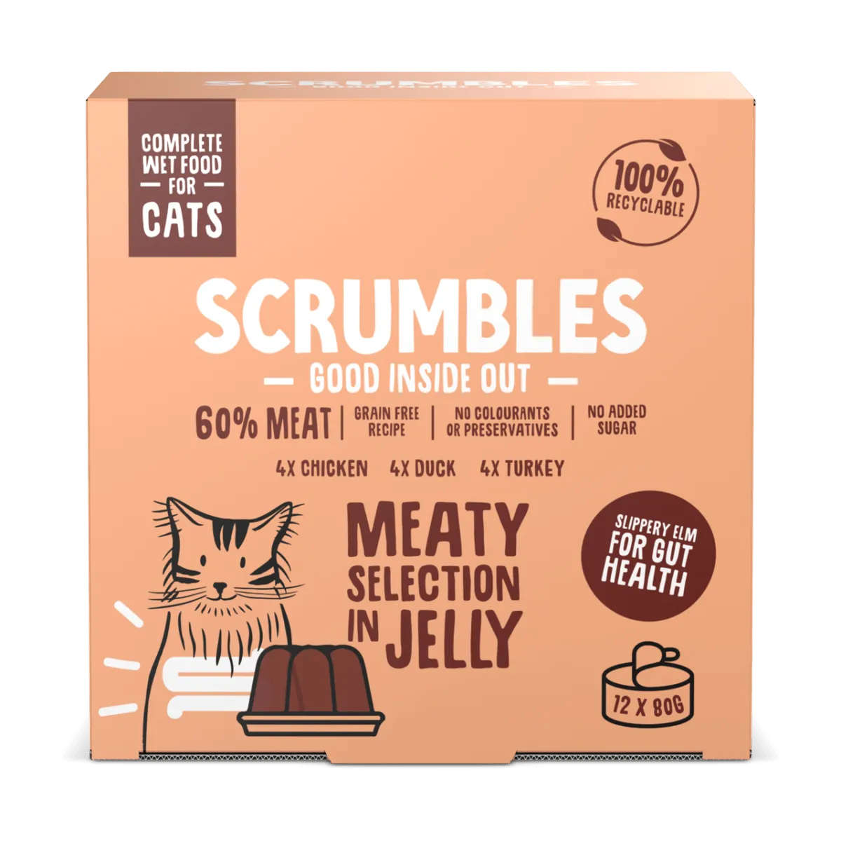 Meat Cat Food in Jelly Selection