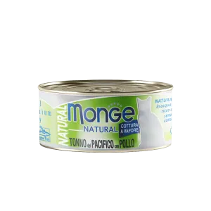 Monge Cat Natural Yellowfin Tuna with Chicken 80g