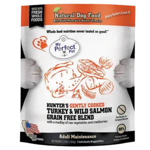 My Perfect Pet Hunter's Turkey & Salmon Blend Gently Cooked Dog Food 3.5 lbs