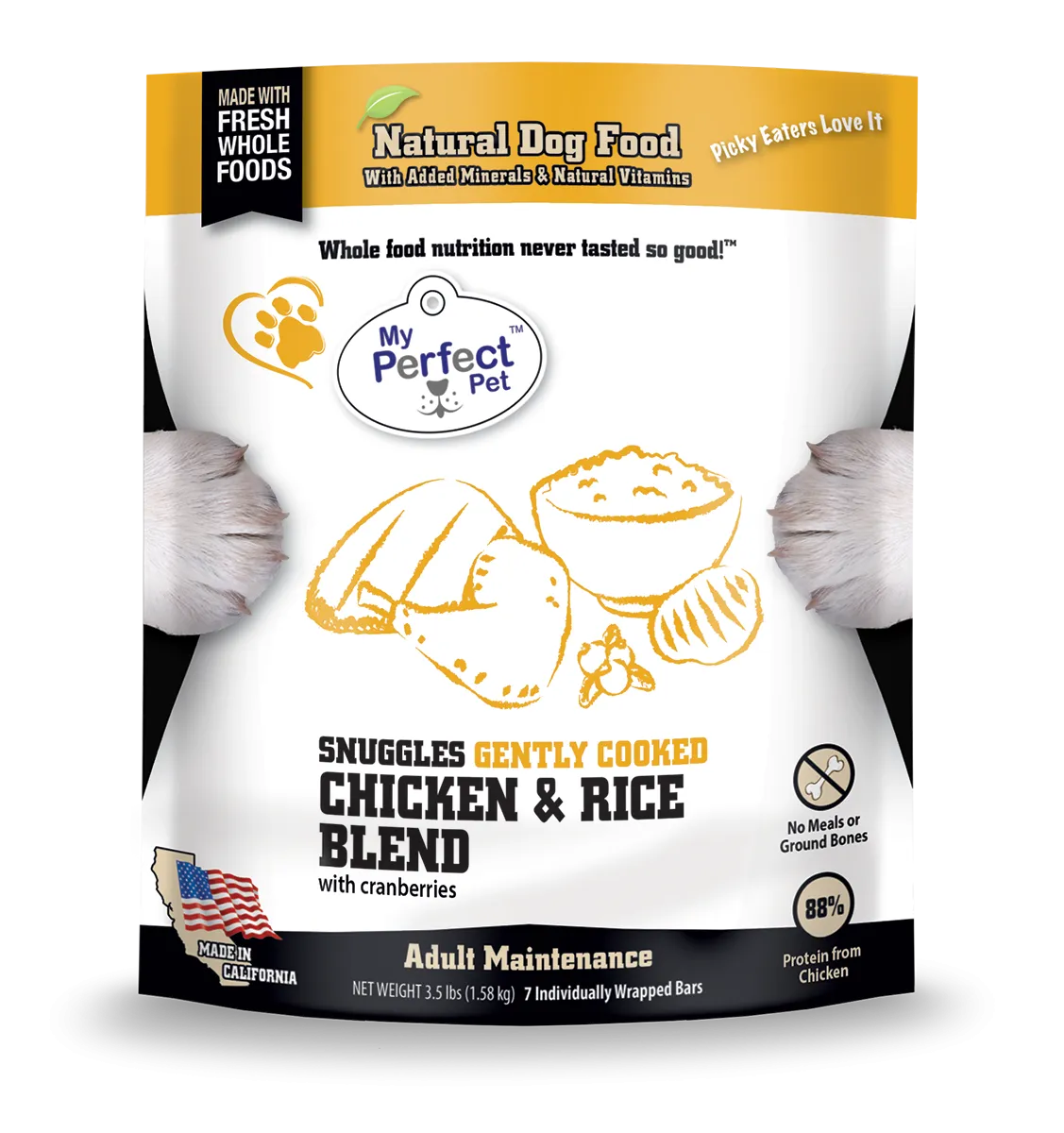 My Perfect Pet Snuggles Chicken & Rice 4lb