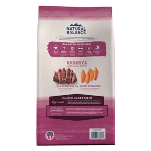 Natural Balance L.I.D. Grain-Free Sweet Potato & Venison Dog Food