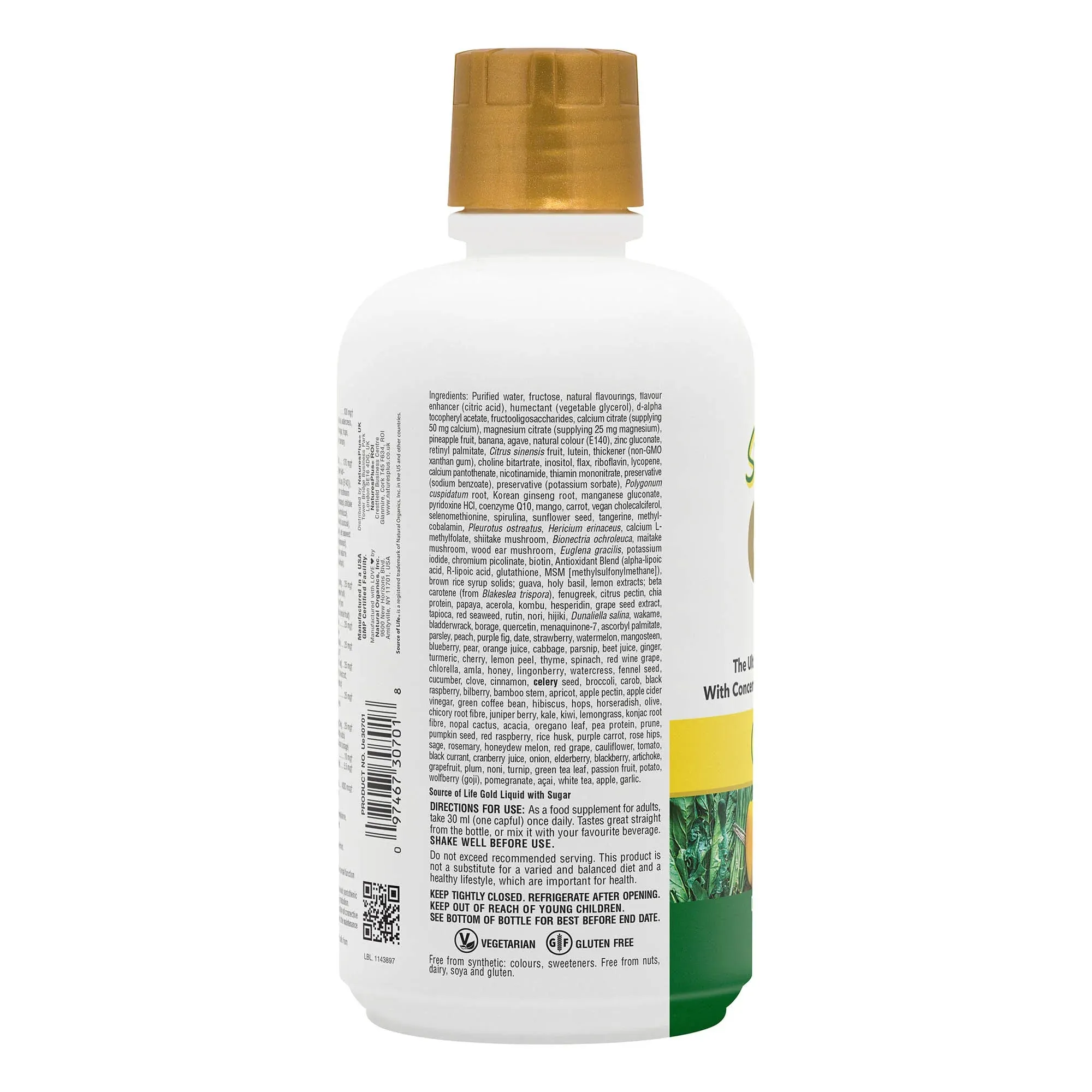 Natures Plus Source of Life Gold Liquid 900ml