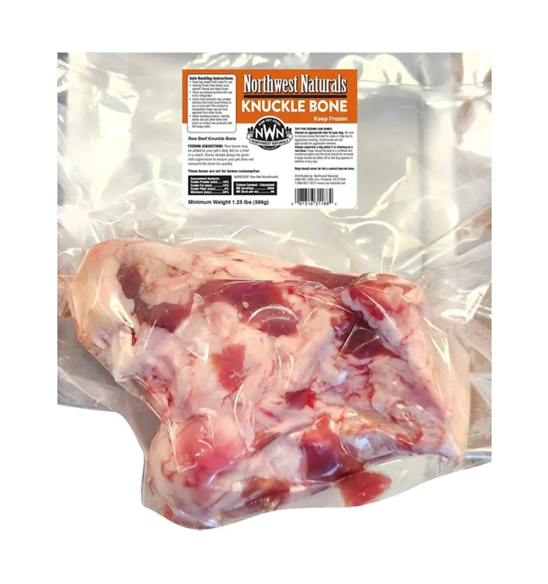 Northwest Naturals Raw Beef Knuckle Bone