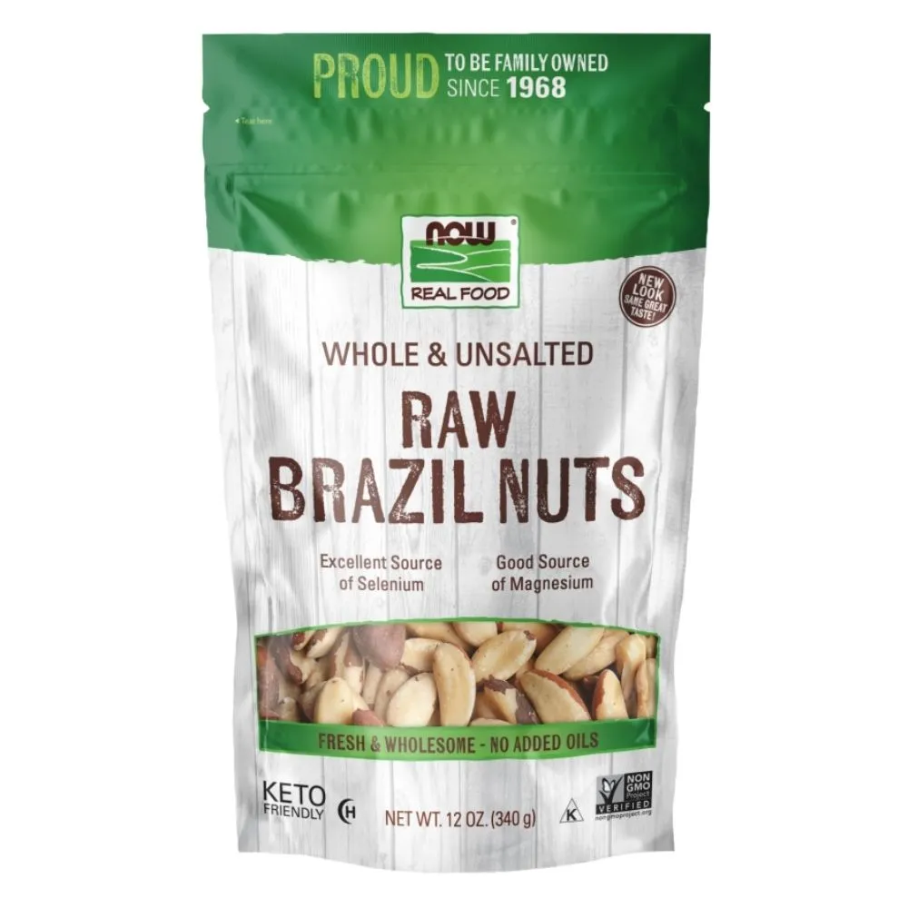 Now Foods Brazil Nuts, Raw 10 oz.