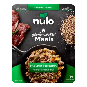 Nulo Freestyle Gently Cooked Meals Duck, Chicken & Quinoa Recipe 9 oz