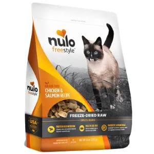 Nulo Freestyle Grain-Free Chicken & Salmon Freeze-dried Cat Food