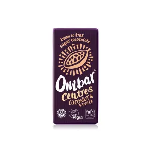 Ombar Organic Centres Coconut And Vanilla 35g