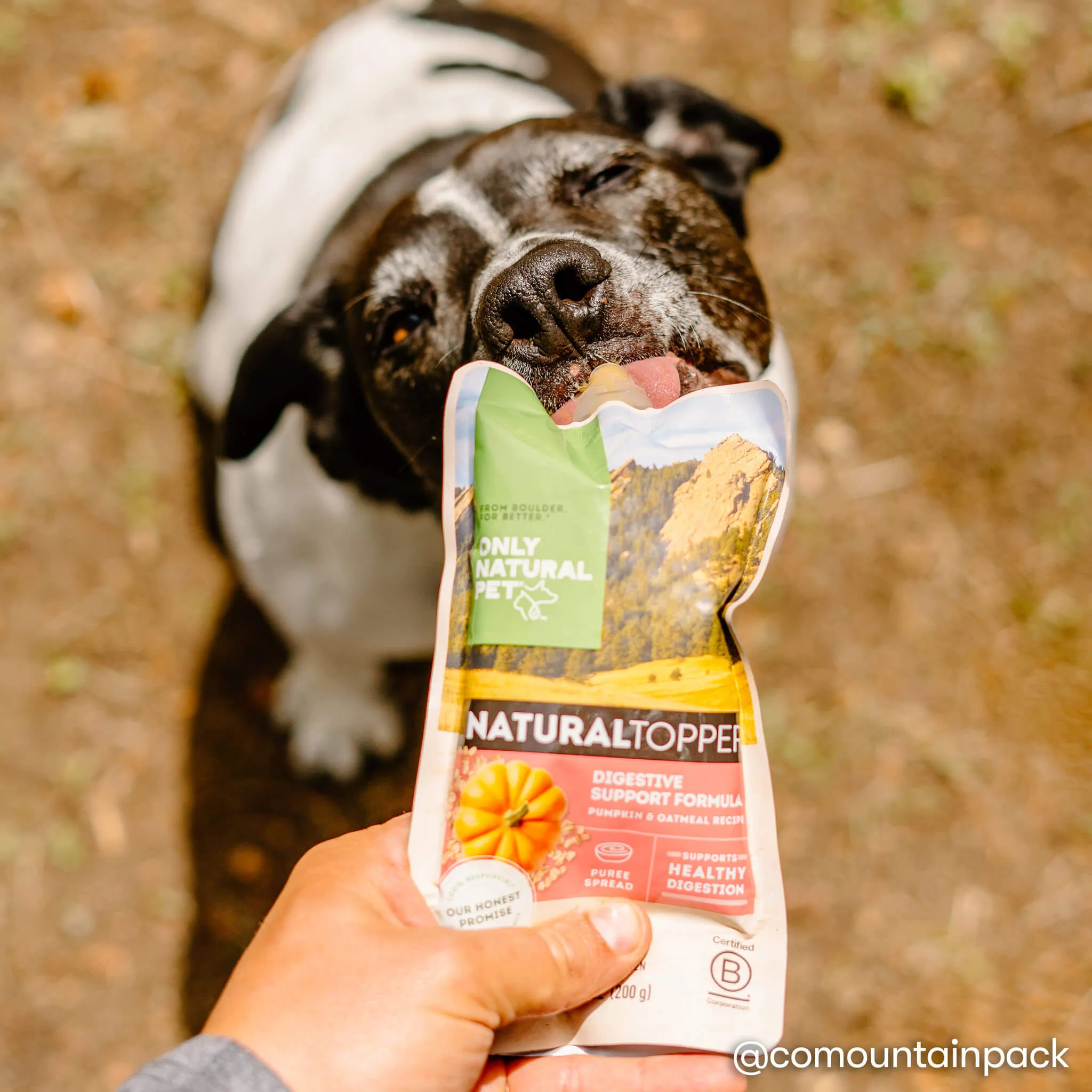 Only Natural Pet Natural Topper Digestive Support Formula Pumpkin & Oat Recipe Dog Food Topper