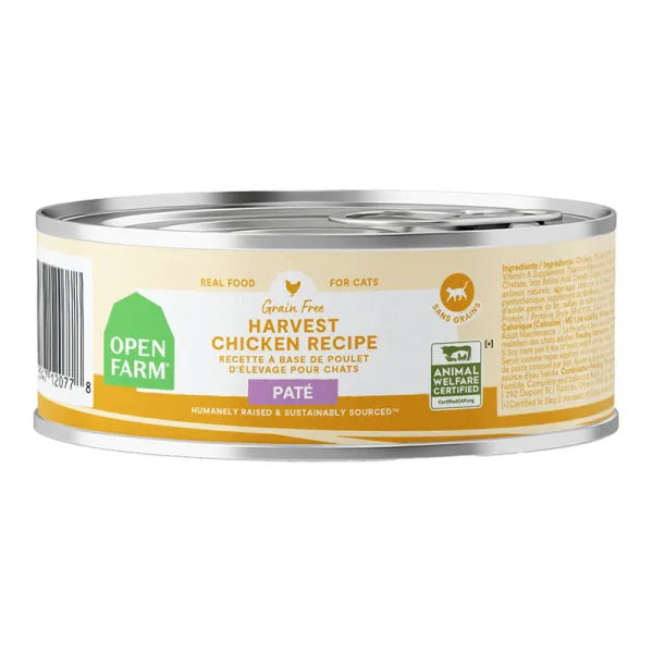 Open Farm C Can GF Harvest Chicken Pâté 2.8oz