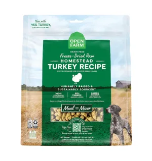 Open Farm Homestead Turkey Freeze Dried Raw Recipe