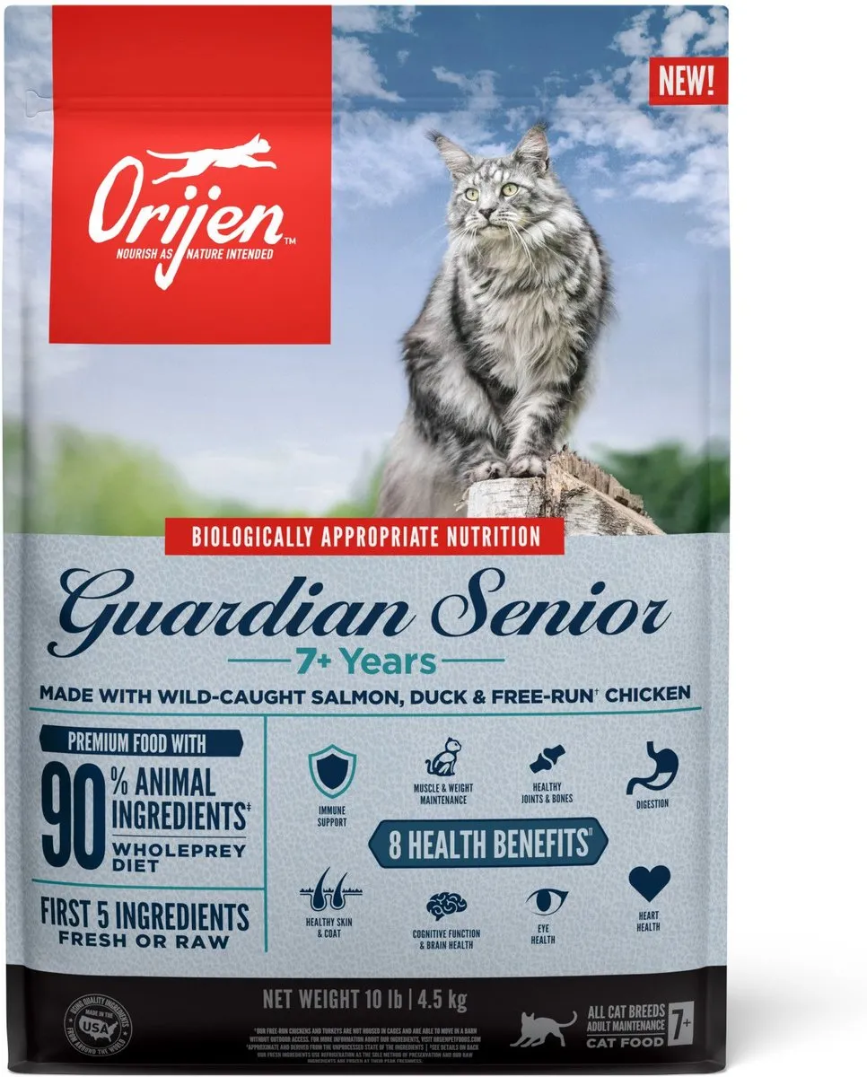 ORIJEN Guardian Senior 7  Grain Free Dry Cat Food