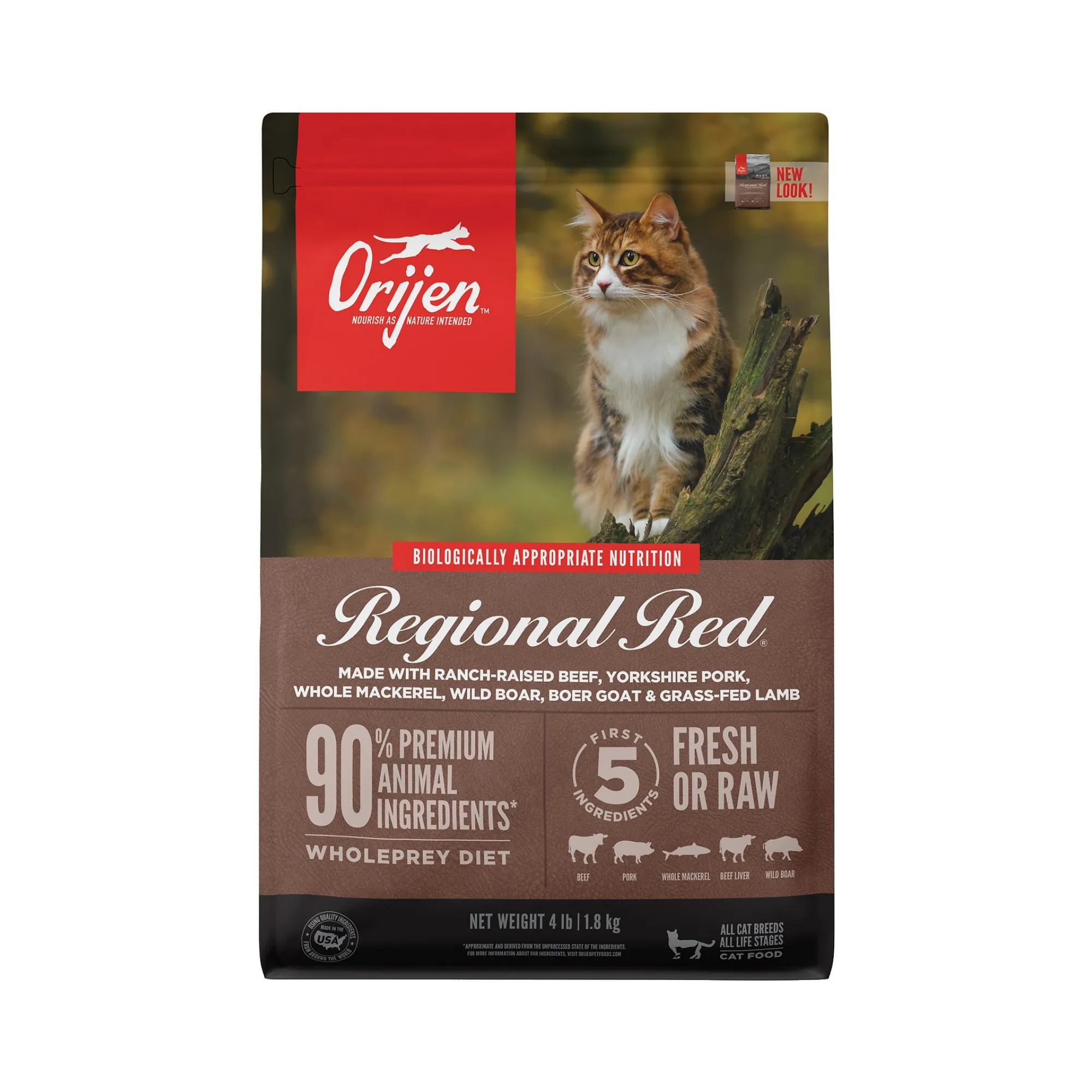 Orijen Regional Red Grain-Free Dry Cat Food