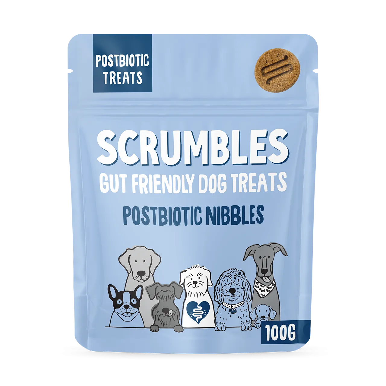 Postbiotic Nibbles Dog Treats