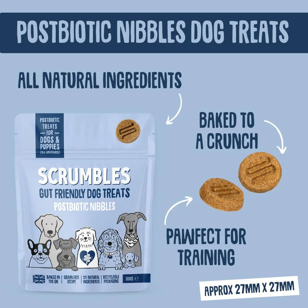 Postbiotic Nibbles Dog Treats