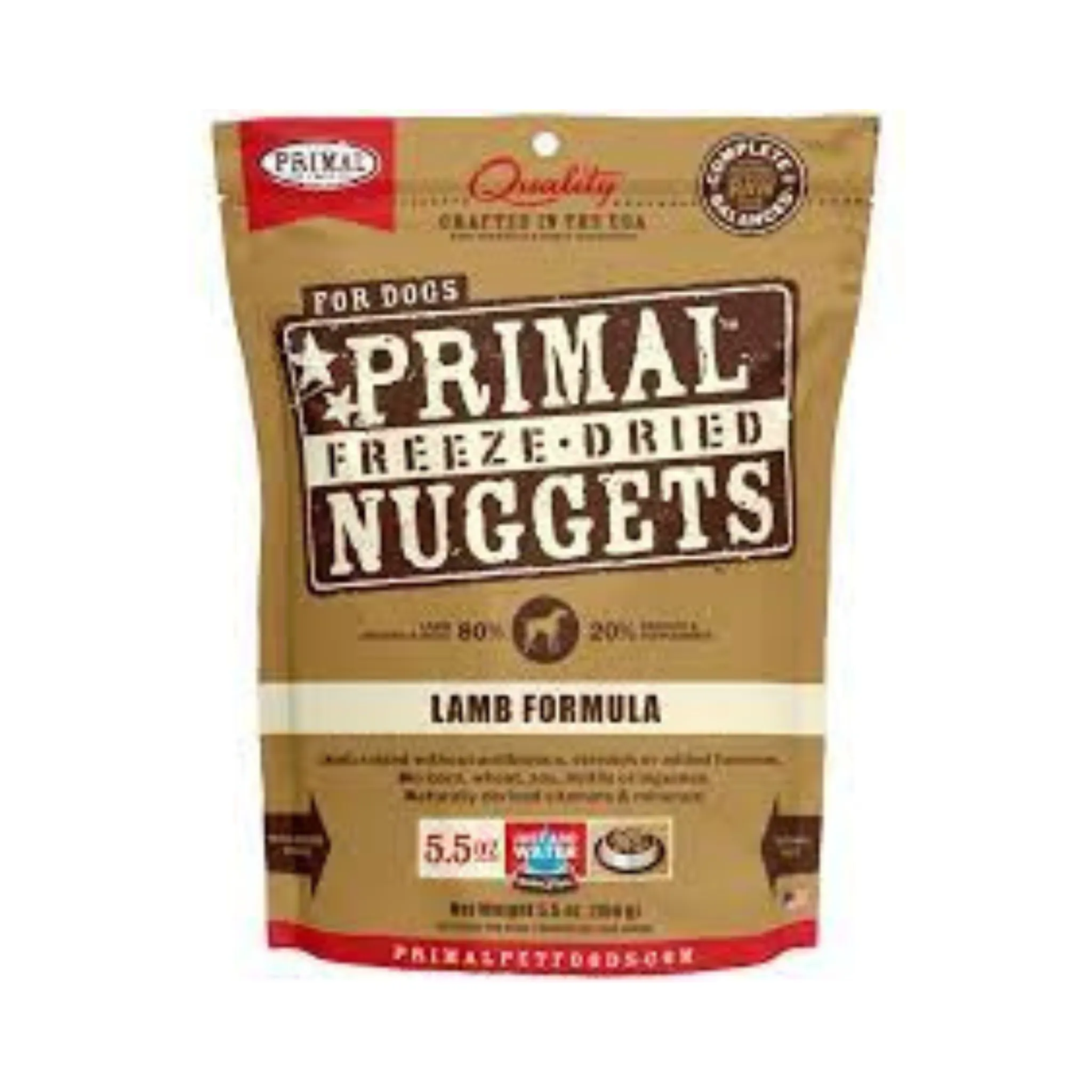 Primal Lamb Freeze Dried Dog Food