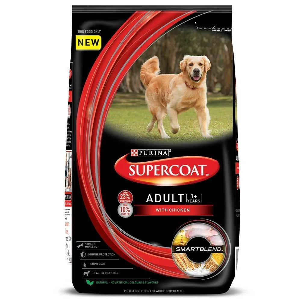 Purina Supercoat Adult Dog Food 10 Kg