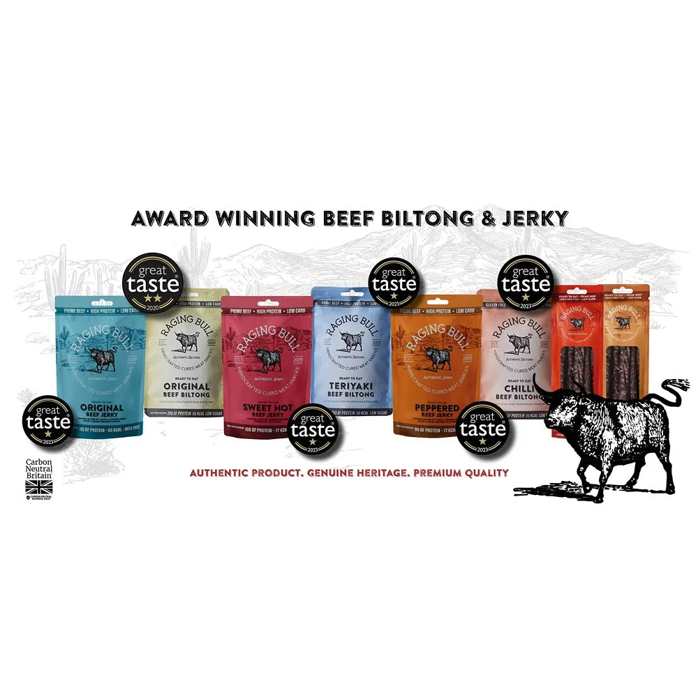 Raging Bull Peppered Beef Jerky