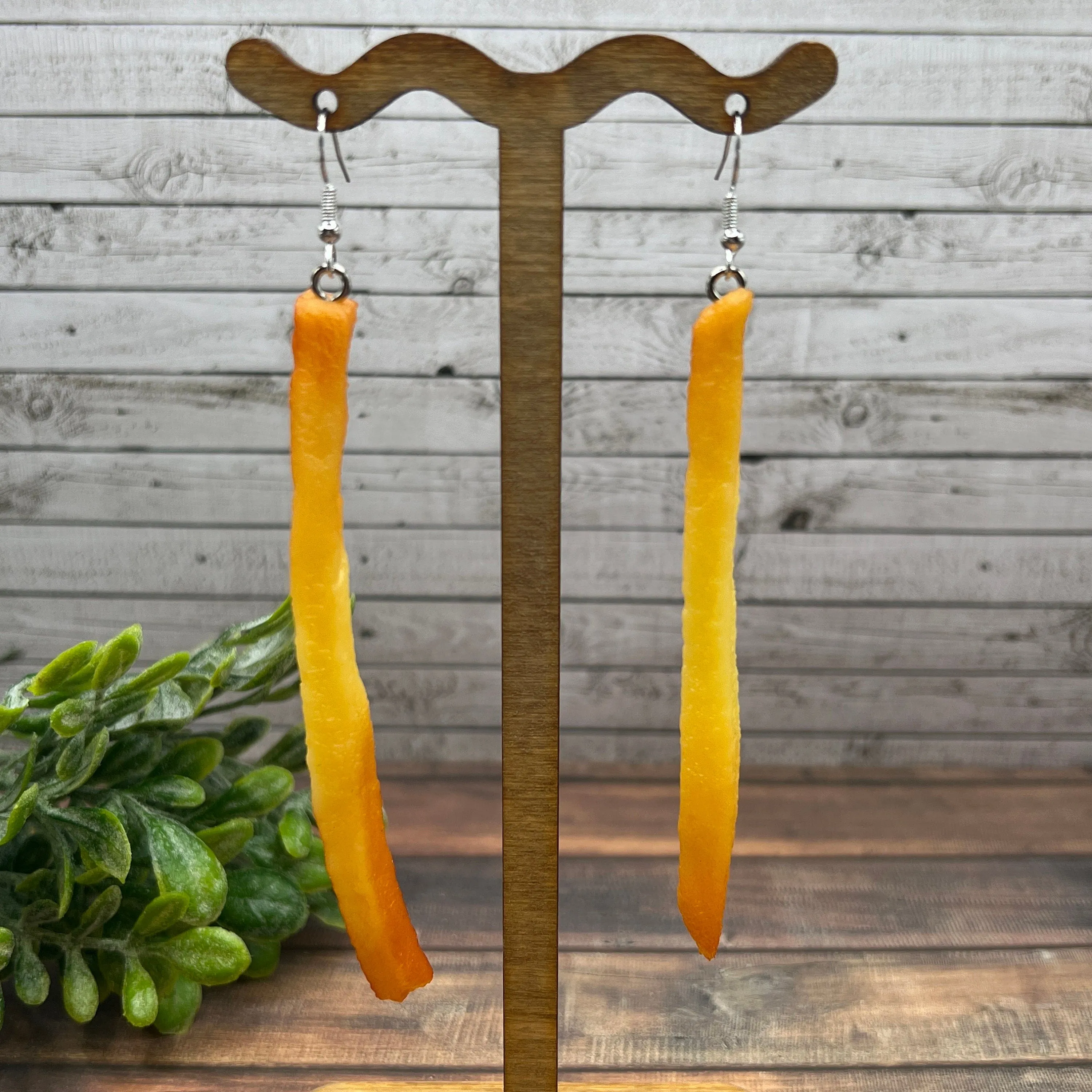 Realistic French Fry  Earrings, Deliciously Quirky Accessory for Food Lovers and Pop Culture Fans