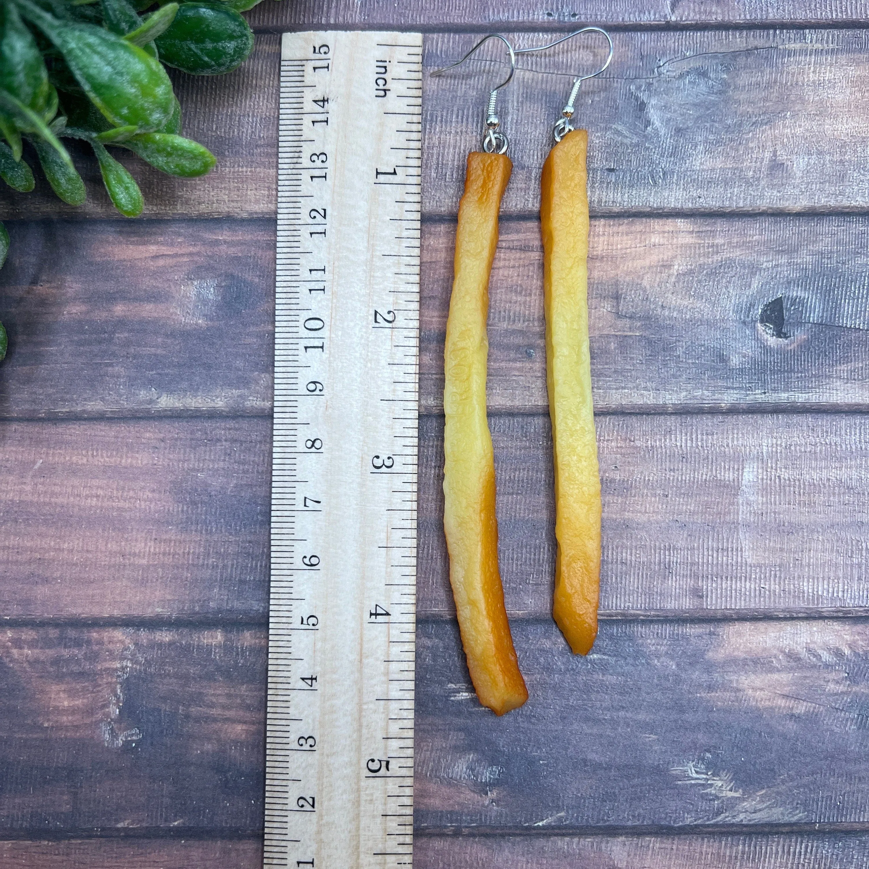 Realistic French Fry  Earrings, Deliciously Quirky Accessory for Food Lovers and Pop Culture Fans