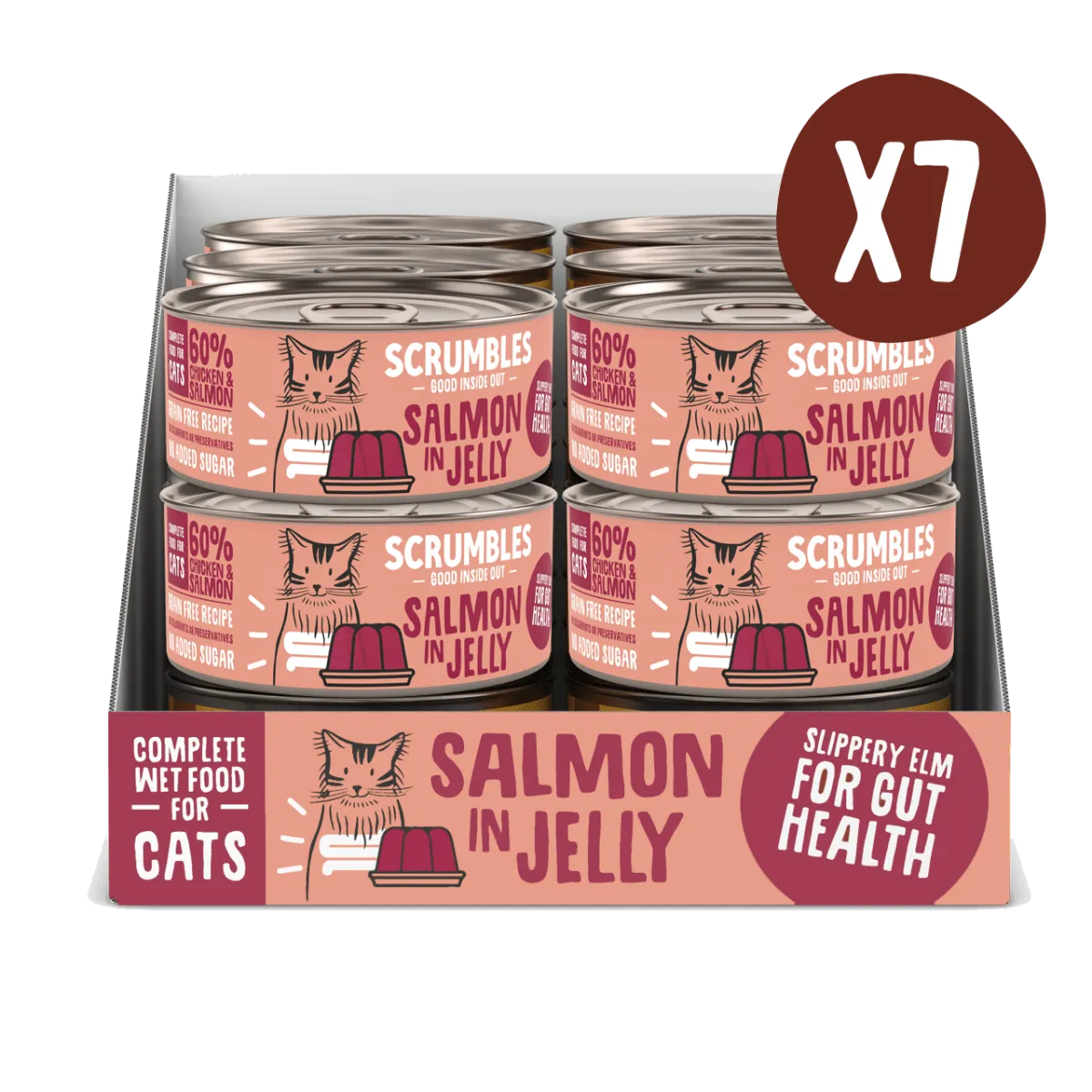 Salmon in Jelly Wet Cat Food