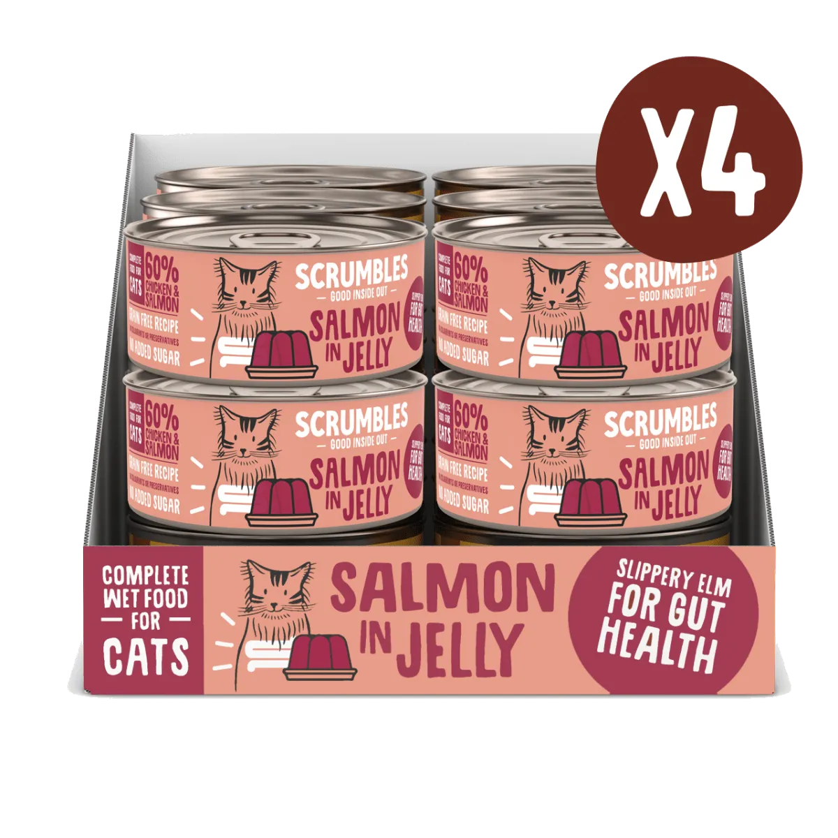 Salmon in Jelly Wet Cat Food