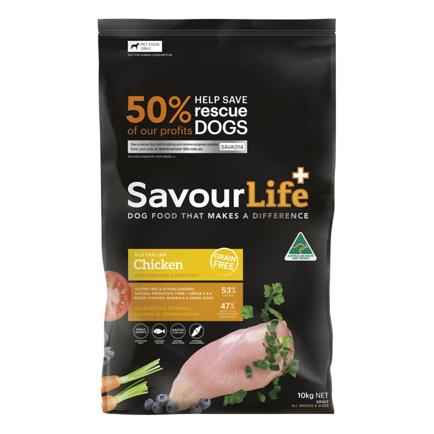 SavourLife Grain Free Chicken Adult Dry Dog Food