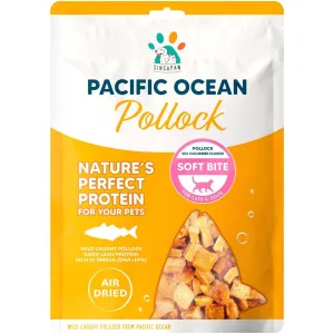 Singapaw Pacific Ocean Pollock With Sea Cucumber Flower Soft Bite Air-Dried Treats For Cats & Dogs 70g