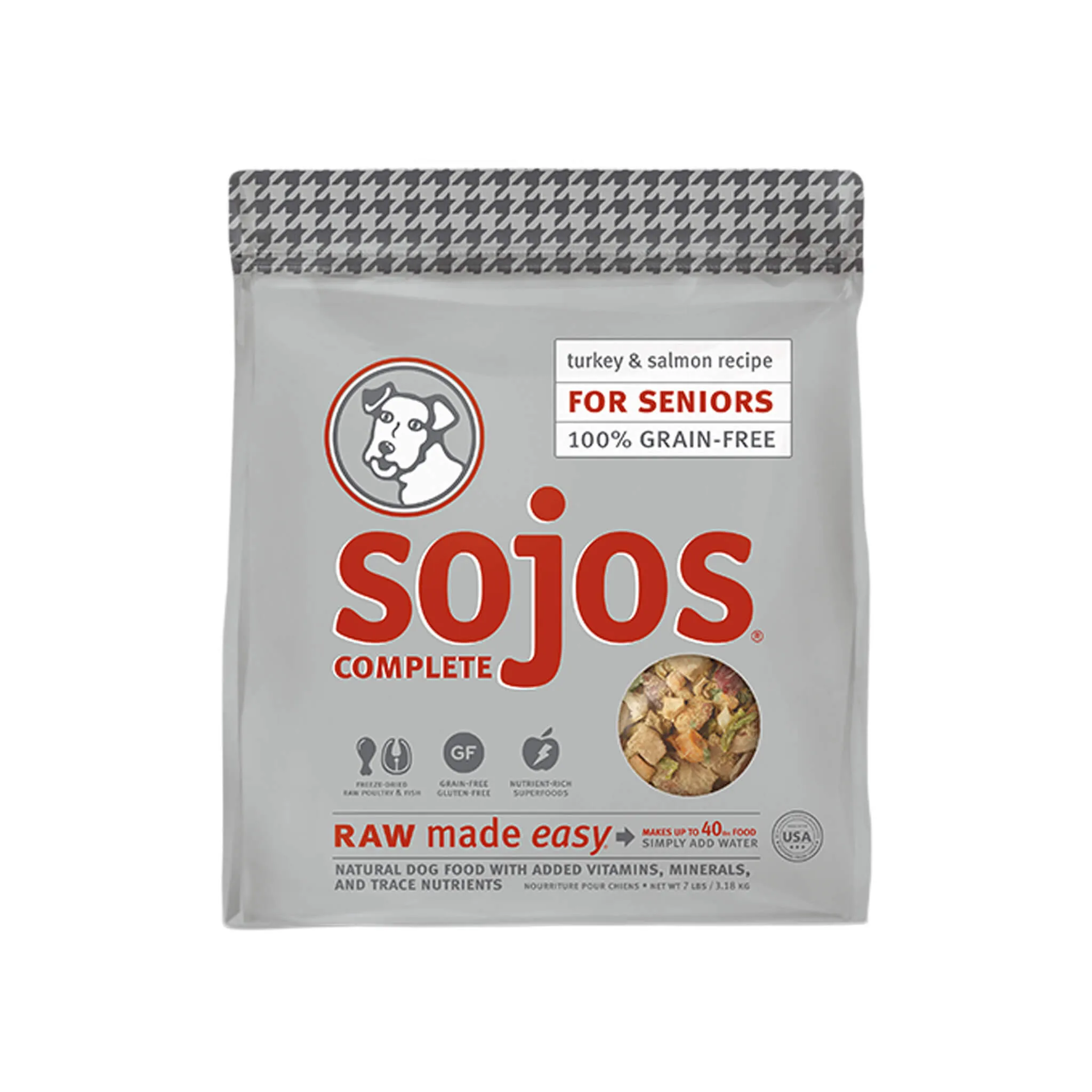 Sojos Complete Grain-Free Dog Food Mix