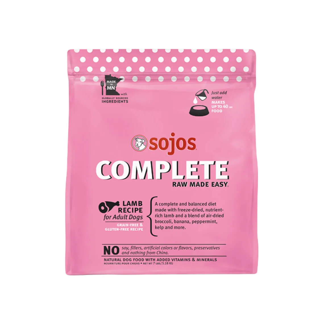 Sojos Complete Grain-Free Dog Food Mix