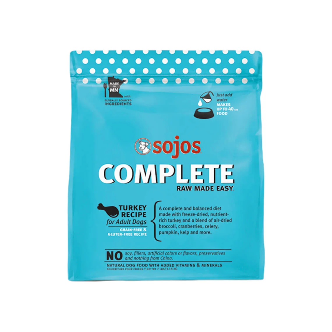 Sojos Complete Grain-Free Dog Food Mix