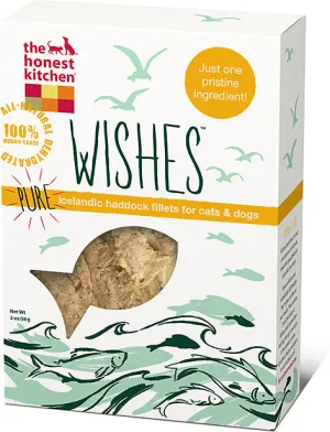 The Honest Kitchen Wishes Pure Icelandic Haddock Cat and Dog Treats 2oz