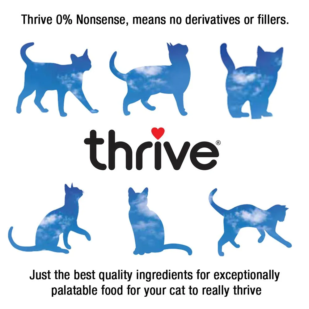 Thrive Chicken and Turkey Wet Cat Food 75g x 12