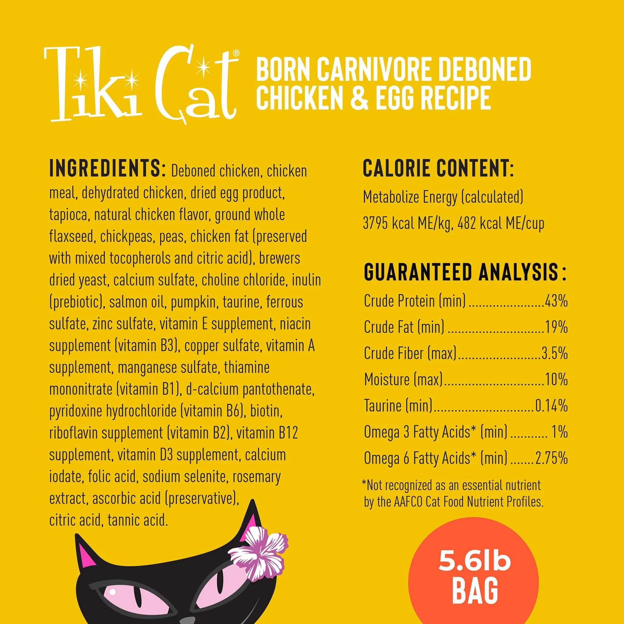 Tiki Cat Born Carnivore Dry Cat Food