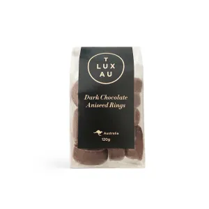 TLUXAU - Dark Chocolate Aniseed Rings - 120g