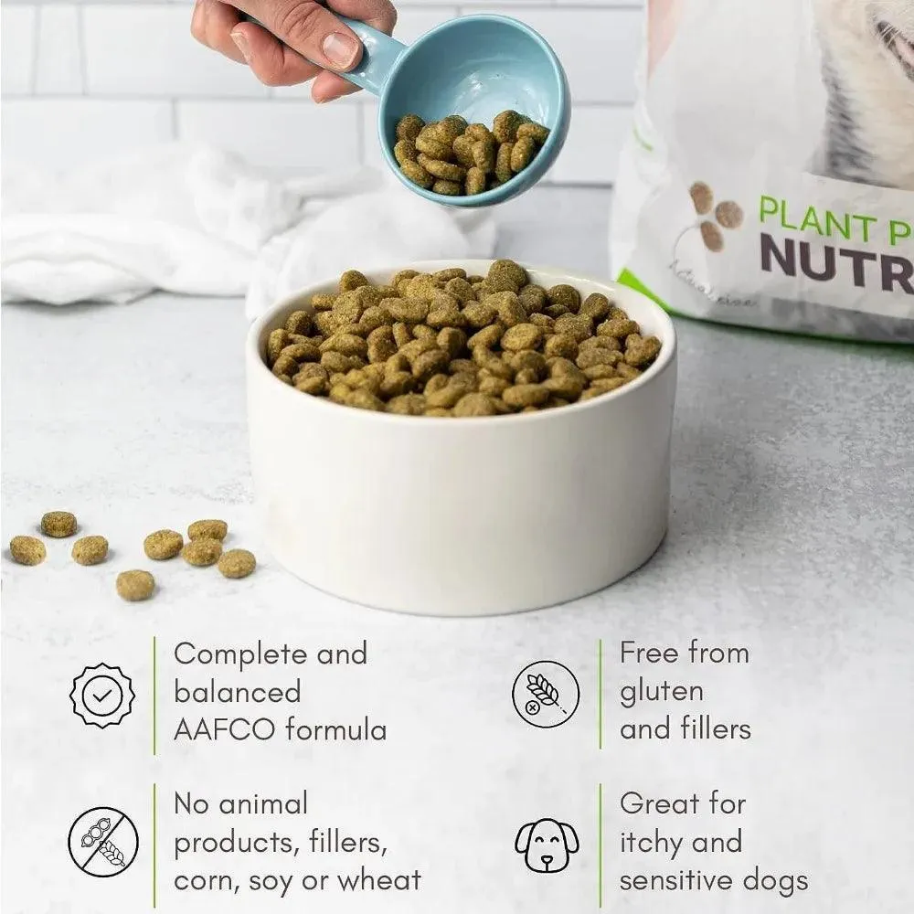 Vegan Kibble Dry Dog Food - Plant-Based Protein (24 LB)