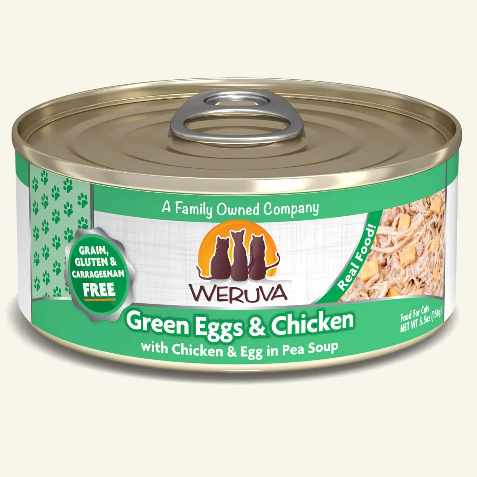 Weruva Cat Green Eggs & Chicken 5.5oz