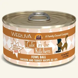 Weruva Cats in the Kitchen Fowl Ball Cat Food