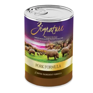 Zignature Dog Canned Food Pork Formula 13oz