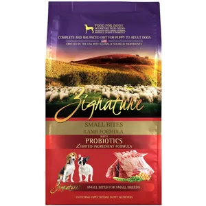 Zignature Lamb Limited Ingredient Formula Small Bites Dry Dog Food