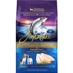 Zignature Trout & Salmon Small Bites Formula Dry Dog Food