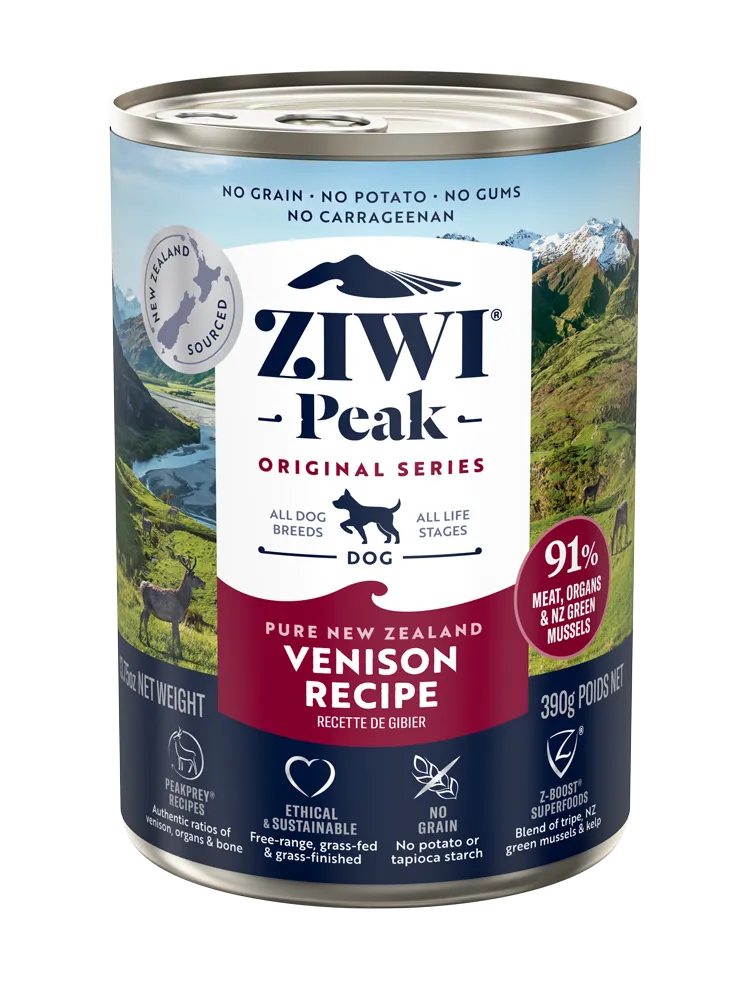 Ziwi Peak Dog Can Food Venison