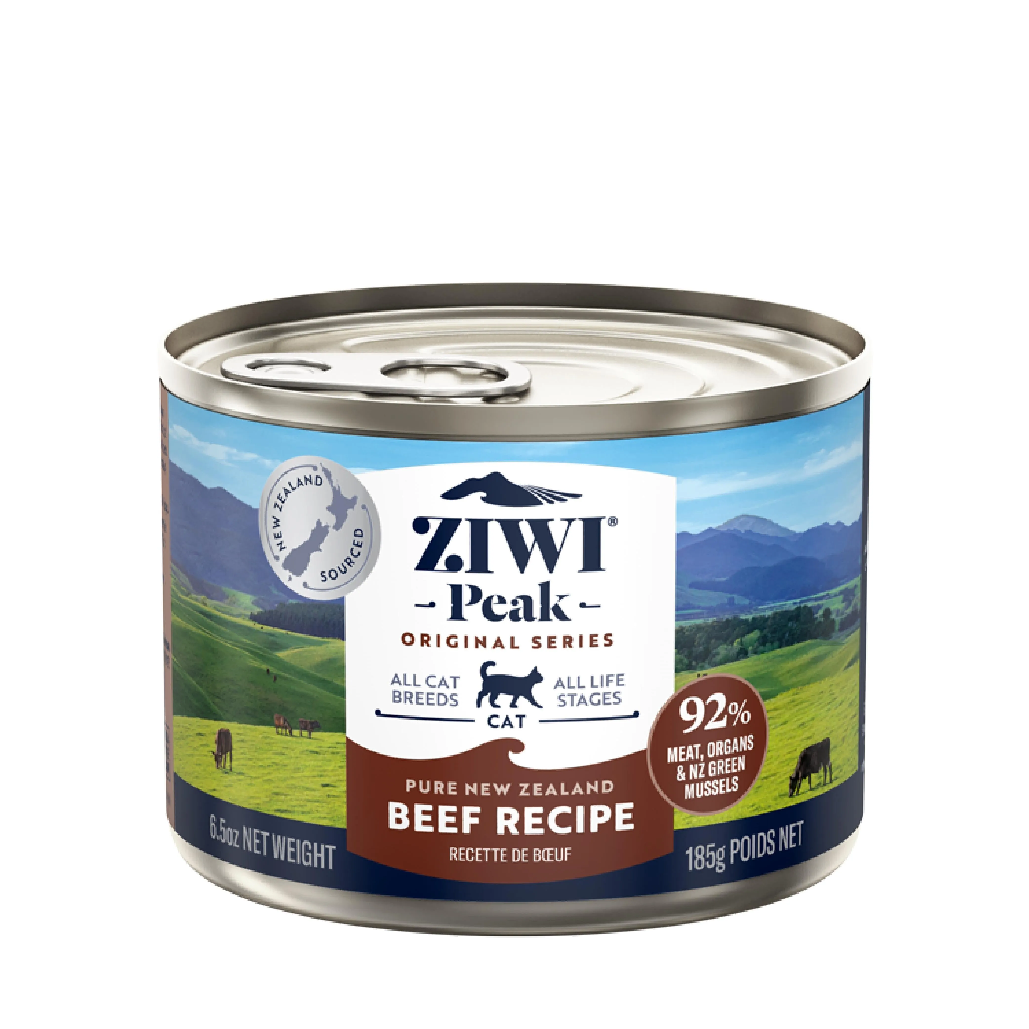 ZIWI Peak Wet Beef Recipe Cat Food 185g