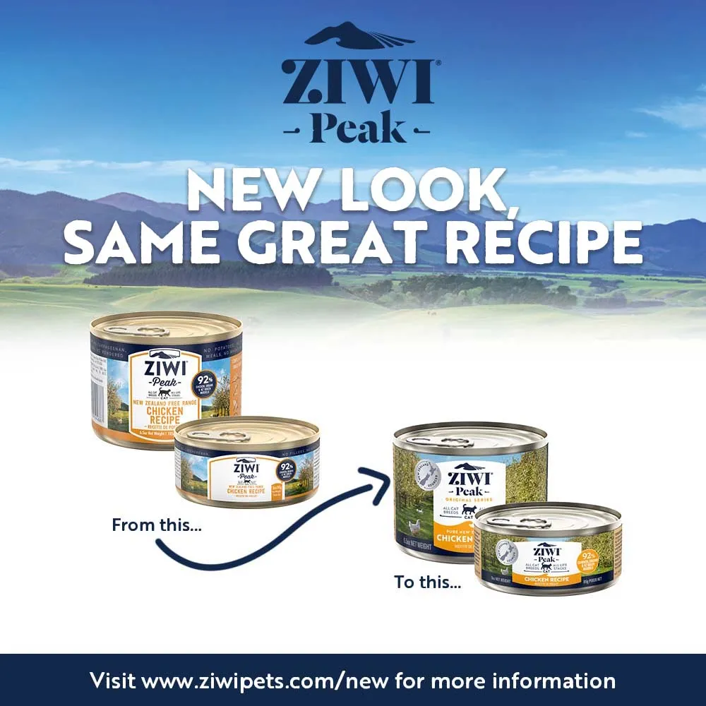 ZIWI Peak Wet Chicken Recipe Cat Food 85g x 24